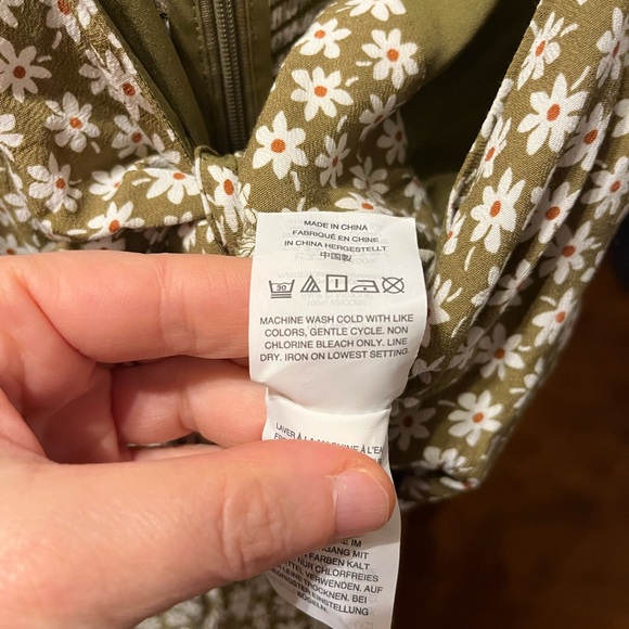 MADEWELL ~ Plumeria Cutout Jumpsuit in Mini Daisy Size 0 - Picture 12 of 13